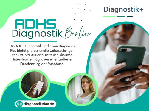 Eine strukturierte ADHS Diagnostik Berlin in einer spezialisierten Einrichtung hilft dabei, diese Unsicherheiten zu reduzieren und den gesamten Prozess verständlich zu gestalten. Eine erfahrene ADHS Praxis Berlin begleitet Betroffene dabei Schritt für Schritt durch die Abklärung.

Diagnostik Plus
Tel: 030 23324257
Address: Fürbringer Str. 18, 10961 Berlin

Offizielle Website: https://diagnostikplus.de/berlin/adhs-diagnostik


Lesen Sie unseren Blog:
http://diagnostikplus.weebly.com/blog/adhs-test-online
https://diagnostikplus.wordpress.com/2026/07/16/adhs-diagnostik/
https://medium.com/@diagnostikplus/adhs-test-erwachsene-094221c9d35a

Weitere Links:
https://beacons.ai/diagnostikplus
https://gravatar.com/diagnostikplus
https://www.magcloud.com/user/diagnostikplus