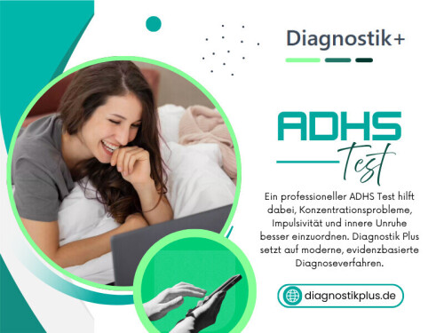 Viele Erwachsene nutzen einen ADHS Test kostenlos, weil sie Schwierigkeiten im Alltag bemerken. Dazu gehören Konzentrationsprobleme, Vergesslichkeit oder emotionale Überforderung.

Diagnostik Plus
Tel: 030 23324257
Address: Fürbringer Str. 18, 10961 Berlin

Offizielle Website: https://diagnostikplus.de/adhs/test



Lesen Sie unseren Blog:
https://diagnostikplus.tumblr.com/post/822276969763897344/adhs-diagnostik-berlin
https://diagnostikplus.wixsite.com/diagnostikplus/post/adhs-praxis-berlin
https://medium.com/@diagnostikplus/adhs-test-erwachsene-094221c9d35a

Weitere Links:
https://igli.me/diagnostikplus
https://diagnostikplus.quora.com/about
https://mastodon.social/@diagnostikplus