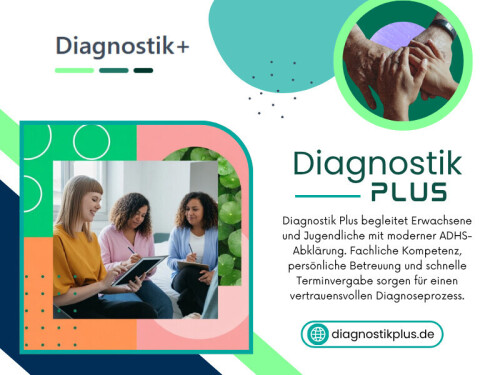 Anbieter wie Diagnostik Plus bieten strukturierte Verfahren an, die darauf ausgerichtet sind, Erwachsene mit möglichen ADHS-Symptomen umfassend zu begleiten und zu evaluieren.

Diagnostik Plus
Tel: 030 23324257
Address: Fürbringer Str. 18, 10961 Berlin


Lesen Sie unseren Blog:
https://diagnostikplus.wixsite.com/diagnostikplus/post/adhs-praxis-berlin
https://diagnostikplus.tumblr.com/post/822276969763897344/adhs-diagnostik-berlin
http://diagnostikplus.weebly.com/blog/adhs-test-online


Weitere Links:
https://bio.site/diagnostikplus
https://www.apsense.com/user/diagnostikplus
https://myanimelist.net/profile/diagnostikplus