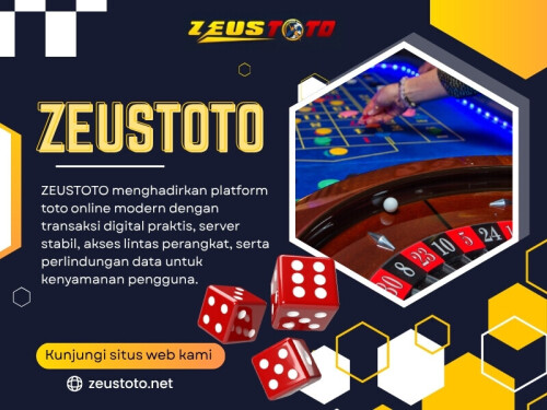Memahami proses daftar zeustoto, mengenali cara melakukan zeustoto login dengan aman, serta memilih situs toto online terpercaya akan membantu menciptakan pengalaman yang lebih nyaman dan minim risiko.

Baca Blog Kami:
https://zeustotologin.wixsite.com/zeustoto/
https://zeustoto.mystrikingly.com/
https://blogfreely.net/zeustoto/

Tautan Lainnya:
https://peatix.com/user/29918146/view
https://issuu.com/zeustotologin
https://disqus.com/by/zeustotologin/about/