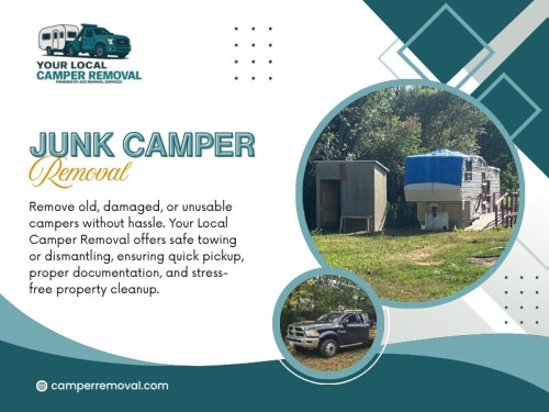 Instead of repeatedly investing in a vehicle that no longer serves its purpose, RV Removal offers a simple way to move forward. Likewise, heavily damaged or neglected campers are often better suited for Junk Camper Removal than another round of expensive repairs.

Phone no: +1(844) 474-2429
