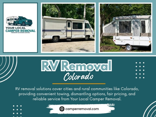 Professional services are also available in many other regions, including RV Removal Colorado, giving owners convenient options wherever assistance is needed. Your Local Camper Removal helps simplify the process with dependable removal services, making it easier to clear unwanted recreational vehicles and maintain a cleaner, more organized property.

Phone no: +1(844) 474-2429