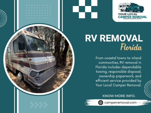 Choosing RV Removal Florida can help property owners solve common challenges such as lost space, ongoing maintenance, and declining property appearance. Removing an unused recreational vehicle is often a practical step toward creating a safer and more organized environment.

Phone no: +1(844) 474-2429